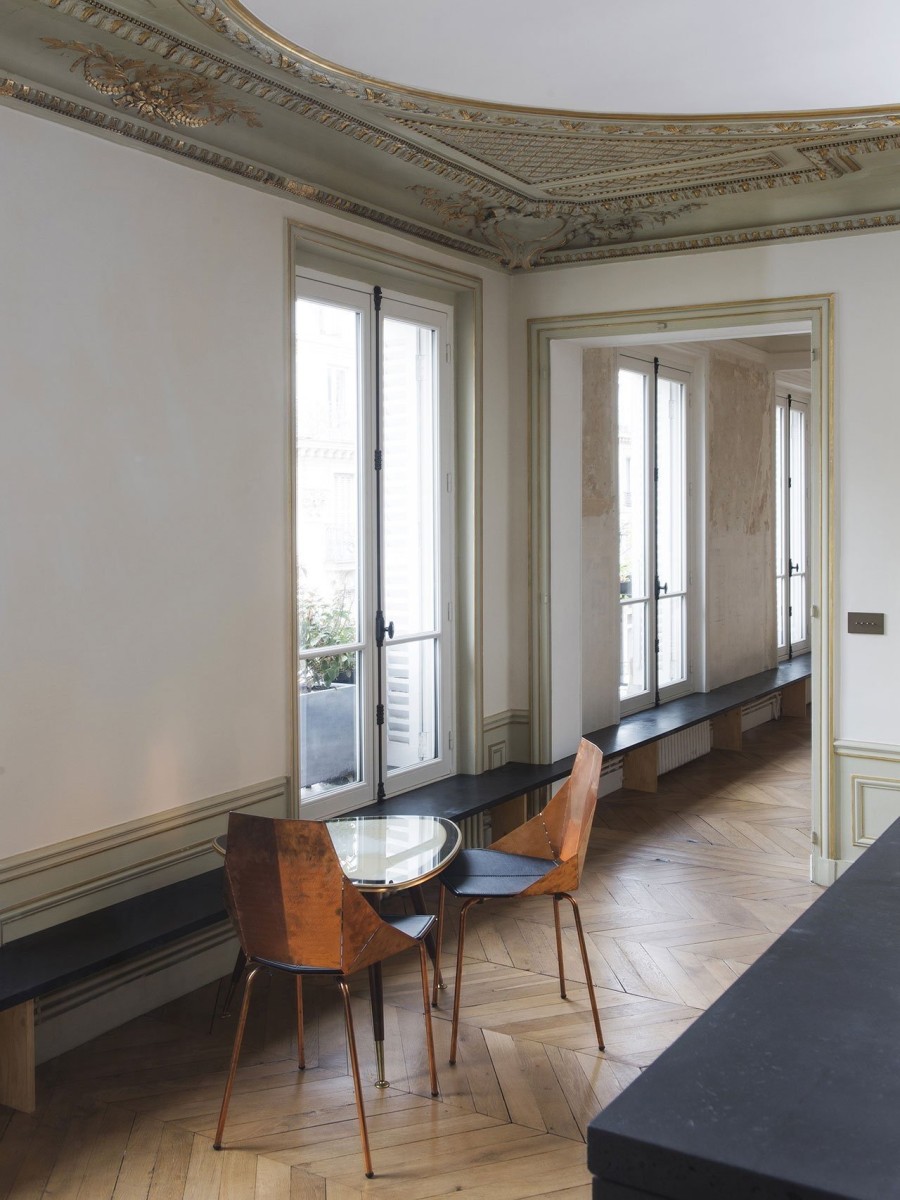 Ένα ανακαινισμένο διαμέρισμα στο Παρίσι ανακαλεί μνήμες με μοντέρνο τρόπο- Φωτογραφία 7