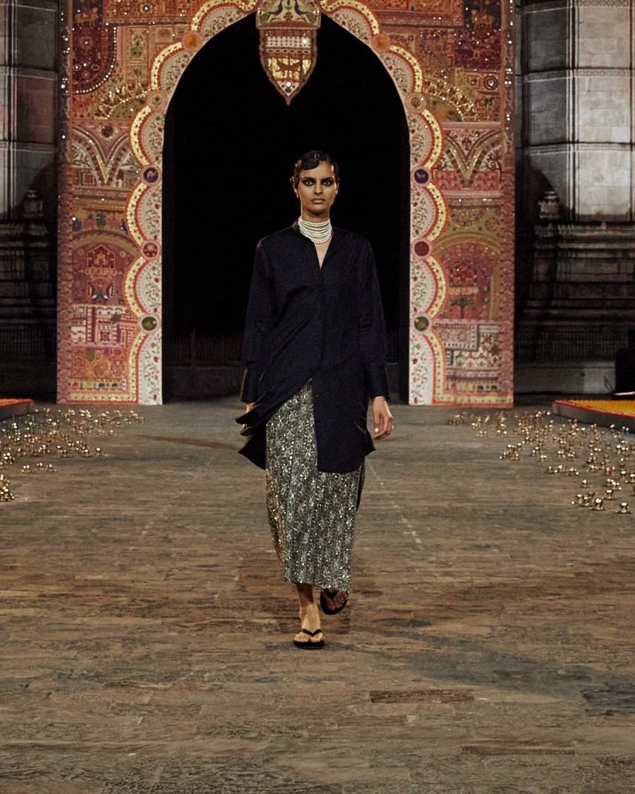 Ο Dior μετέτρεψε την εμβληματική πύλη της Ινδίας στη Βομβάη σ' ένα φαντασμαγορικό σκηνικό- Φωτογραφία 54