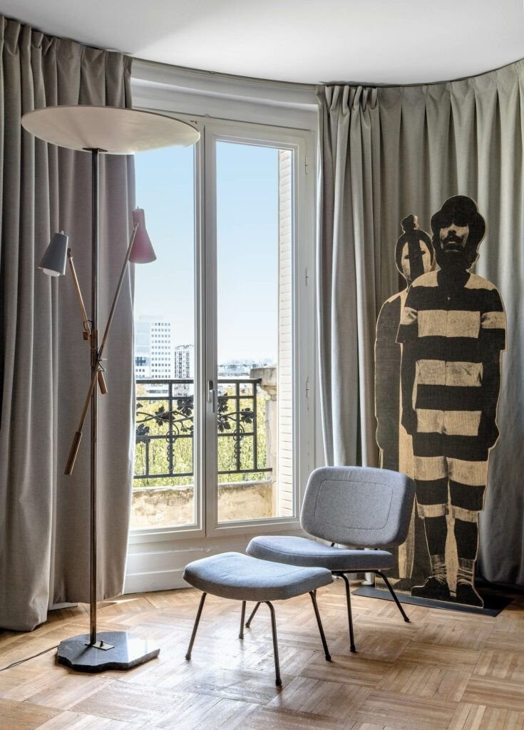 Oι ιδιοκτήτες της Galerie Kreo στο Παρίσι ζουν σε ένα καταπληκτικό art διαμέρισμα- Φωτογραφία 5