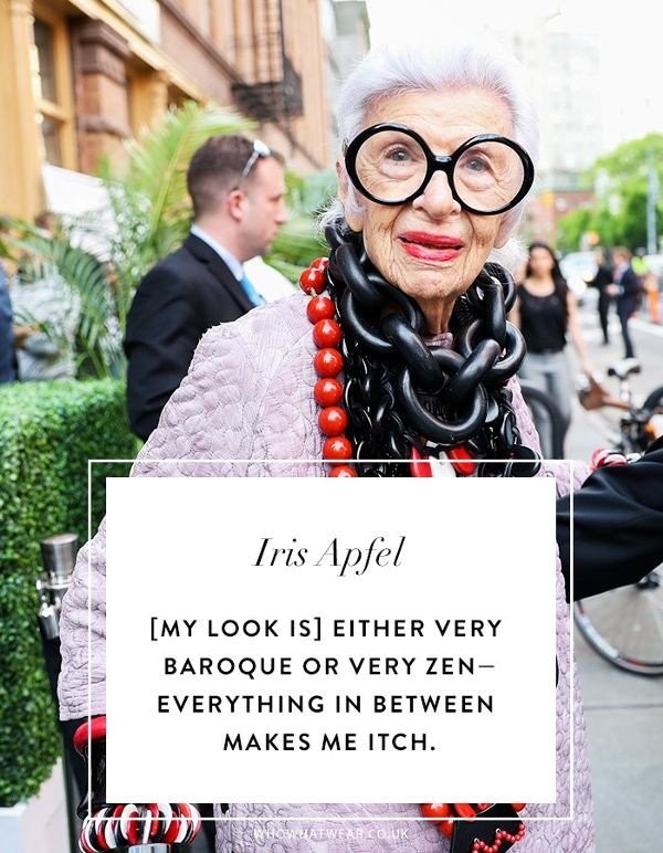 Τα 10 styling tips & quotes της Iris Apfel- Φωτογραφία 6