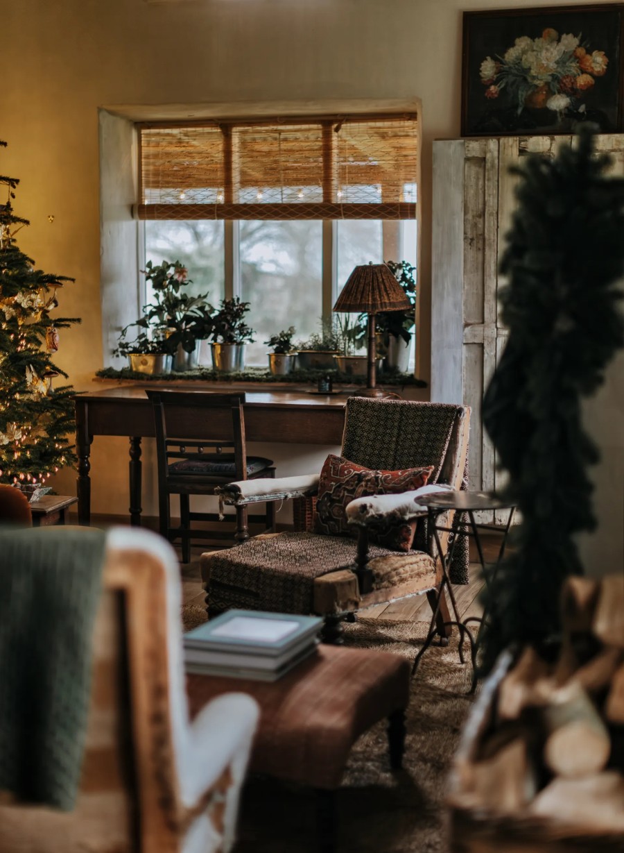 Πώς η Amanda Brooks στόλισε για τα Χριστούγεννα την υπέροχη κατοικία της στην Αγγλία- Φωτογραφία 4