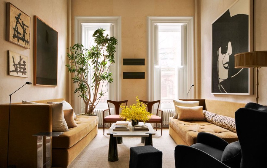 Μια κατοικία στο Brooklyn αντλεί έμπνευση από το γραφείο του Yves Saint Laurent στο Παρίσι- Φωτογραφία 2