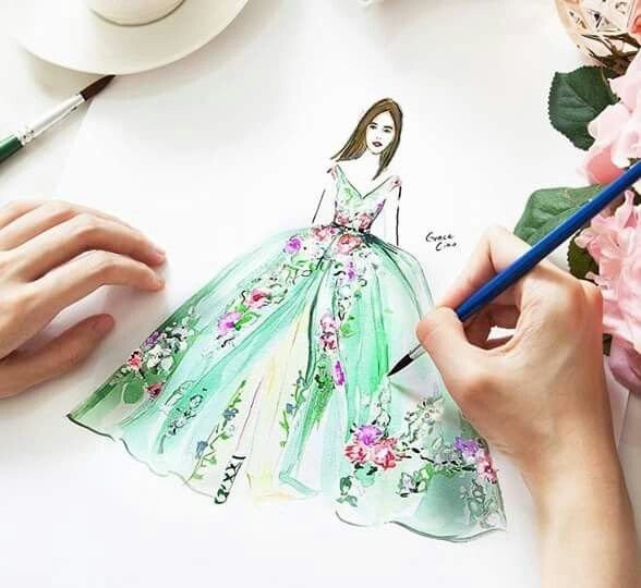 Η Grace Ciao δημιουργεί fashion illustrations με φρέσκα λουλούδια- Φωτογραφία 19