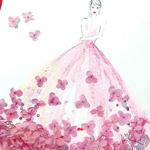 Η Grace Ciao δημιουργεί fashion illustrations με φρέσκα λουλούδια- Φωτογραφία 20