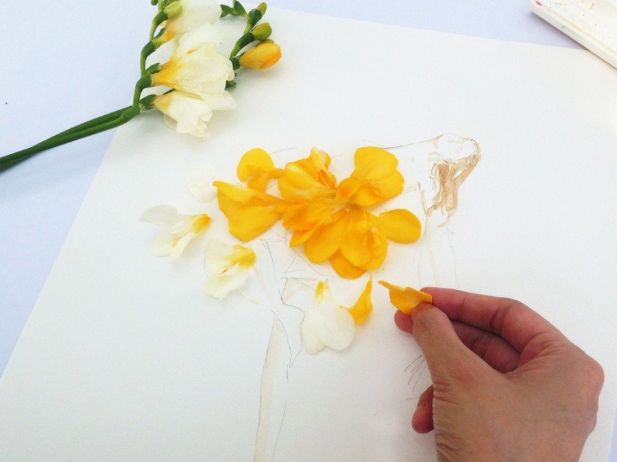 Η Grace Ciao δημιουργεί fashion illustrations με φρέσκα λουλούδια- Φωτογραφία 26