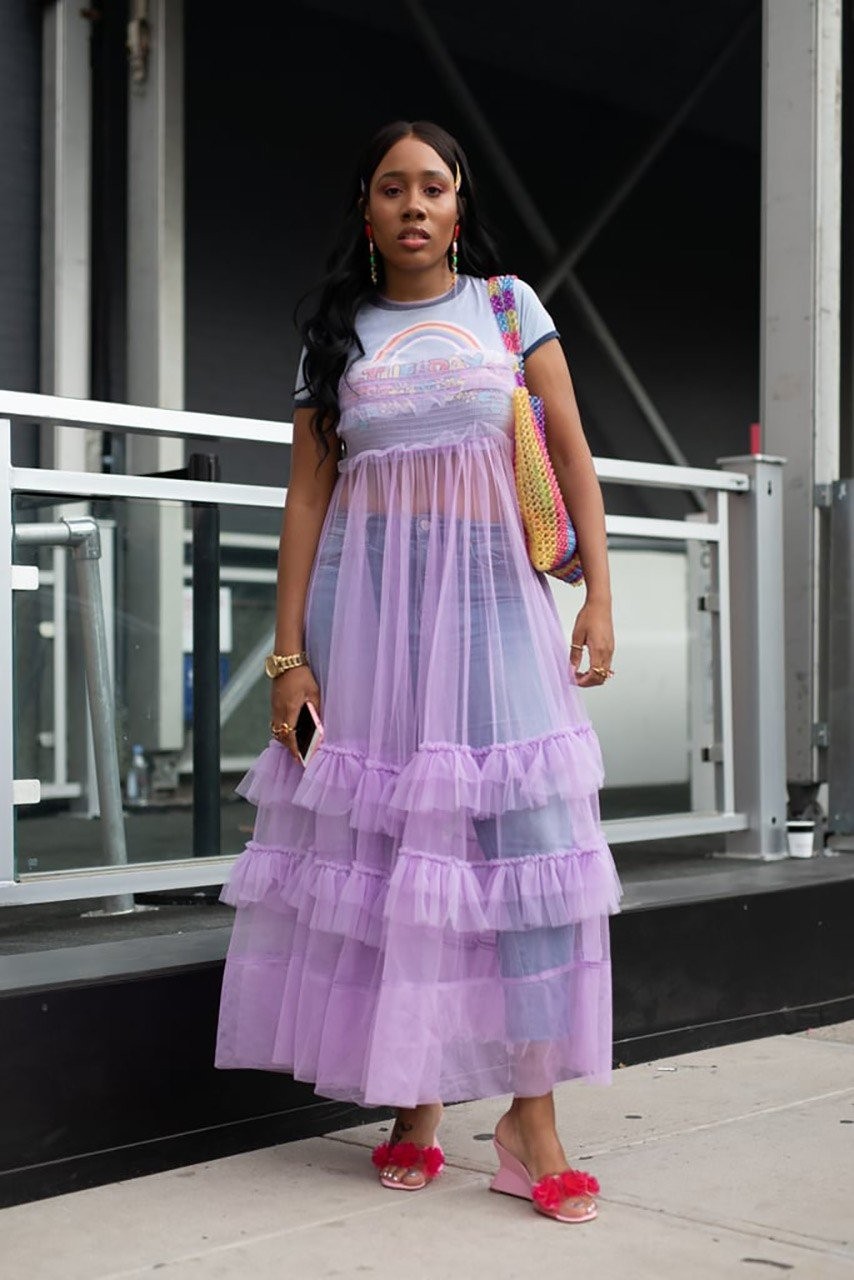 Τα διάφανα ρούχα που λάτρεψαν οι fashionistas στη New York Fashion Week- Φωτογραφία 13