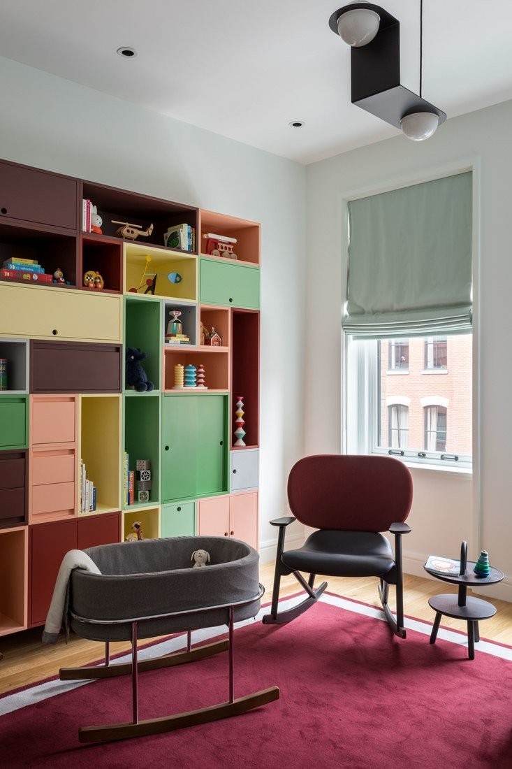 Ένα πολύχρωμο velvet διαμέρισμα στη Νέα Υόρκη απογειώνει το american cool- Φωτογραφία 4