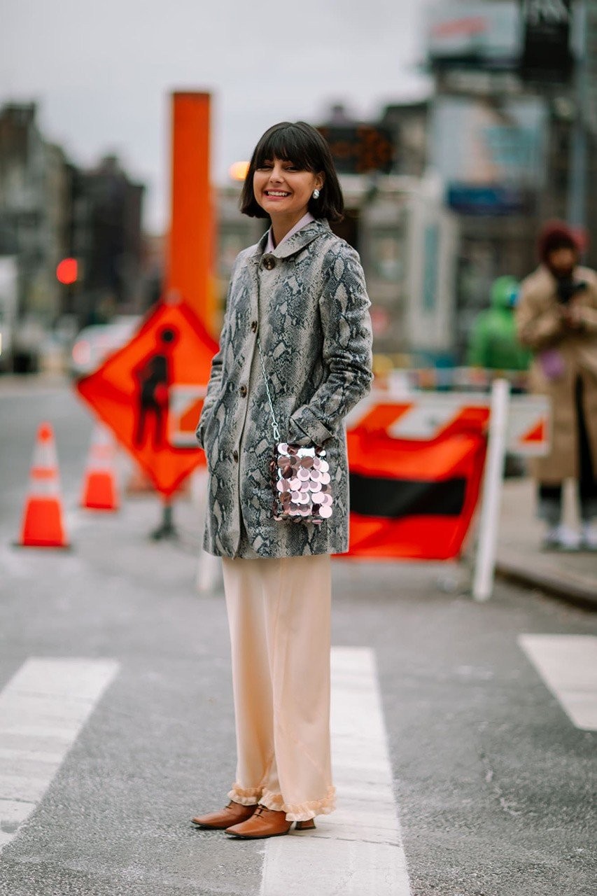 Street style looks από την Εβδομάδα Μόδας της Νέας Υόρκης- Φωτογραφία 77