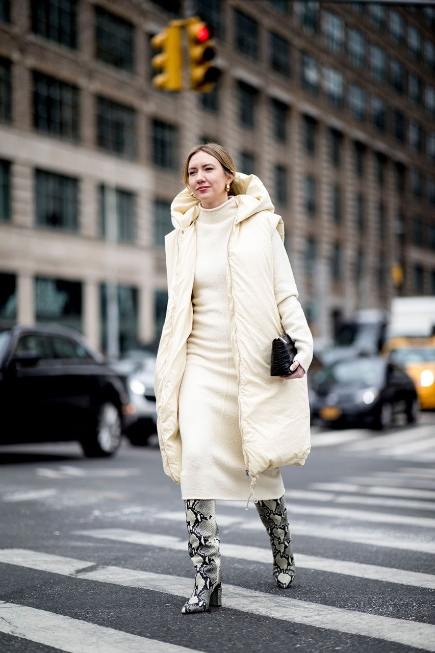 Street style looks από την Εβδομάδα Μόδας της Νέας Υόρκης- Φωτογραφία 82