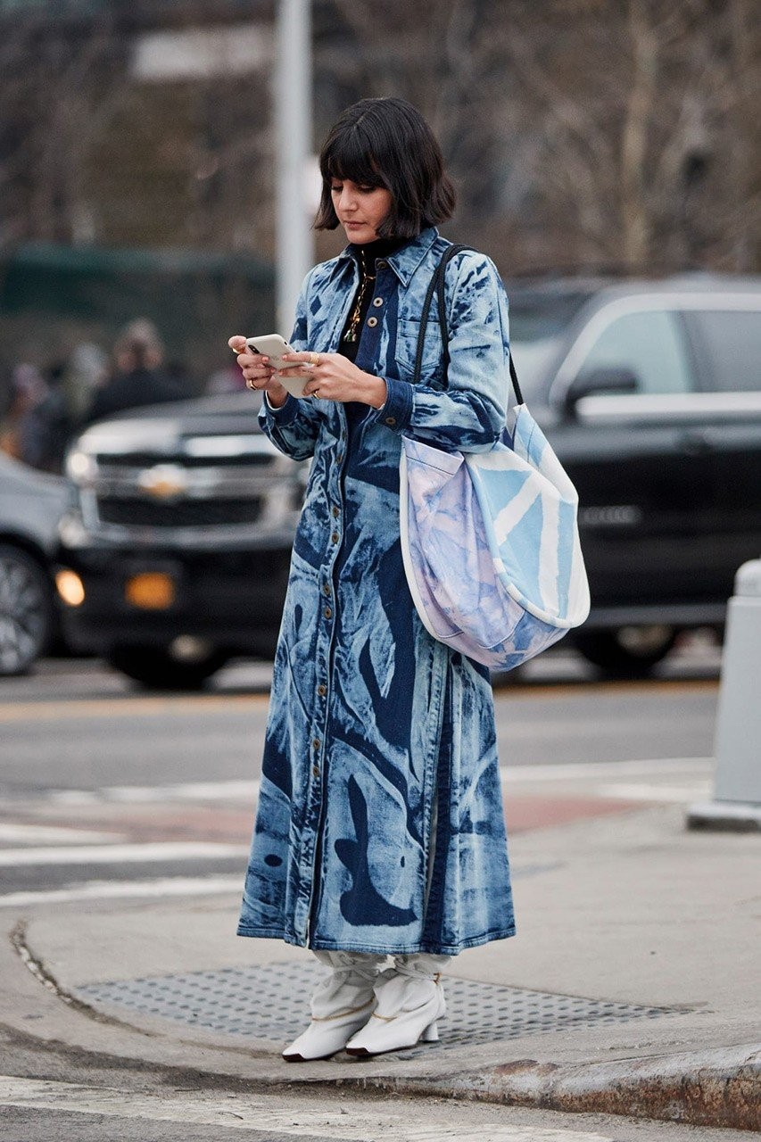 Street style looks από την Εβδομάδα Μόδας της Νέας Υόρκης- Φωτογραφία 86