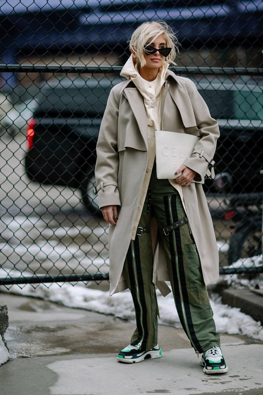Street style looks από την Εβδομάδα Μόδας της Νέας Υόρκης- Φωτογραφία 99
