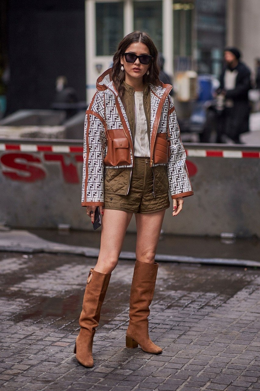 Street style looks από την Εβδομάδα Μόδας της Νέας Υόρκης- Φωτογραφία 102