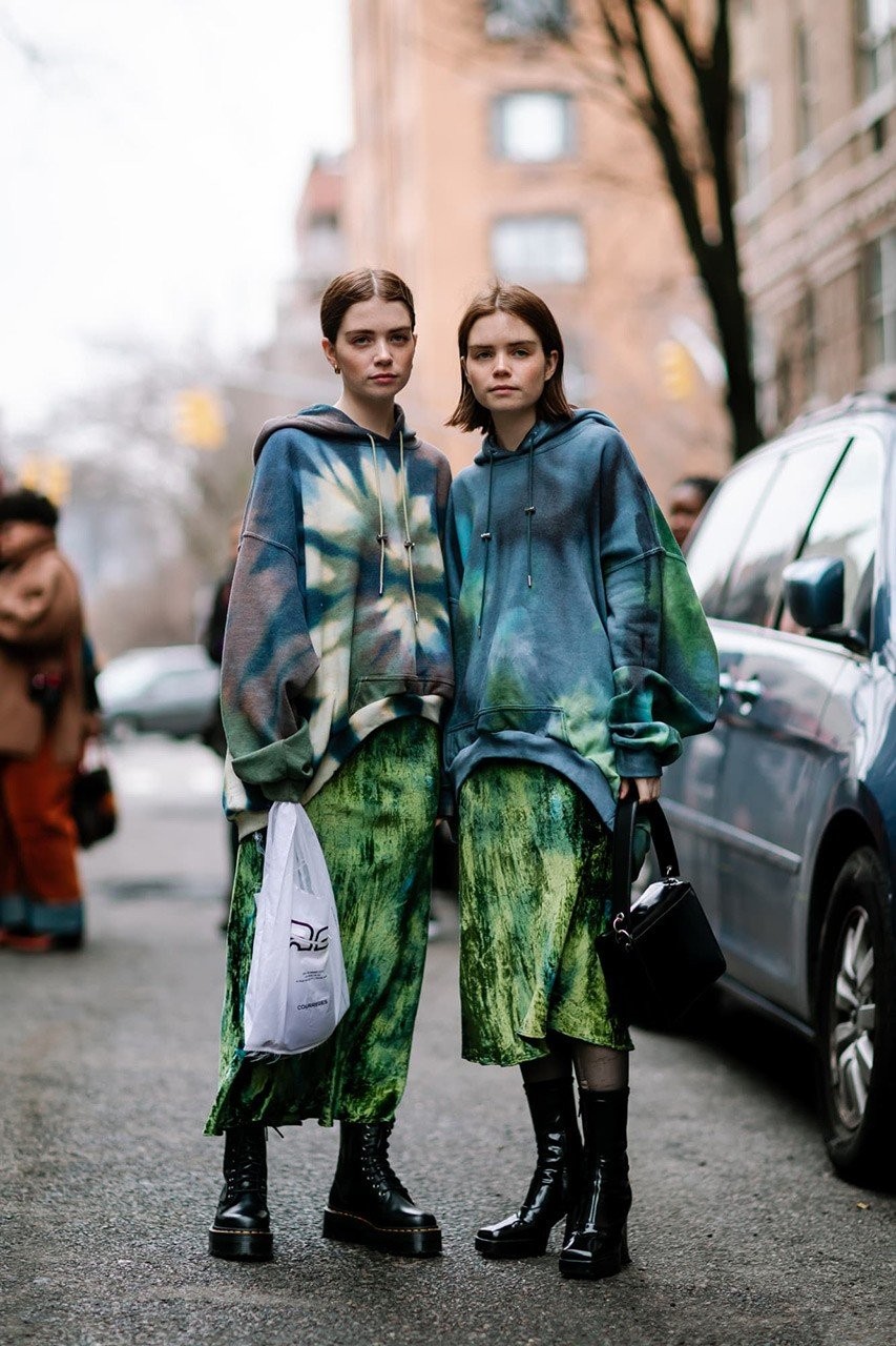Street style looks από την Εβδομάδα Μόδας της Νέας Υόρκης- Φωτογραφία 19