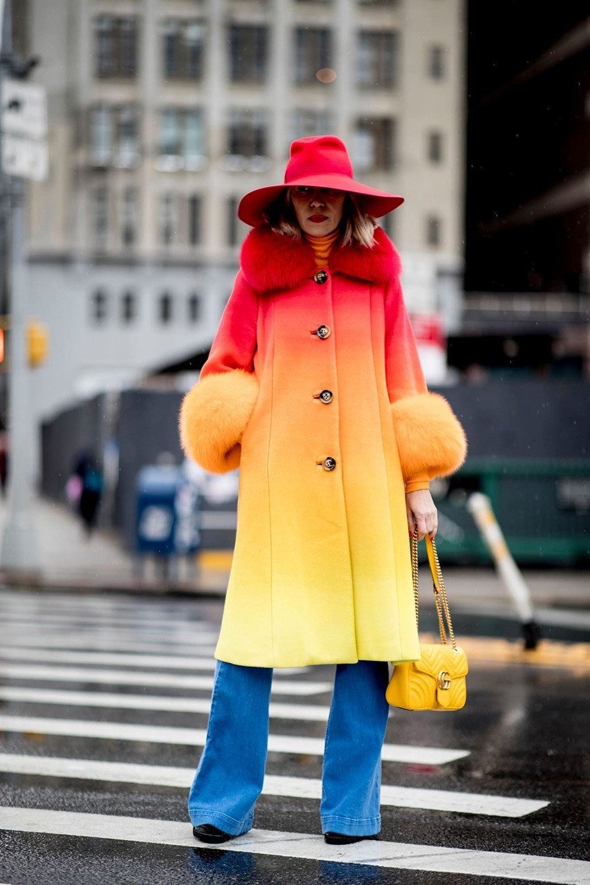Street style looks από την Εβδομάδα Μόδας της Νέας Υόρκης- Φωτογραφία 42