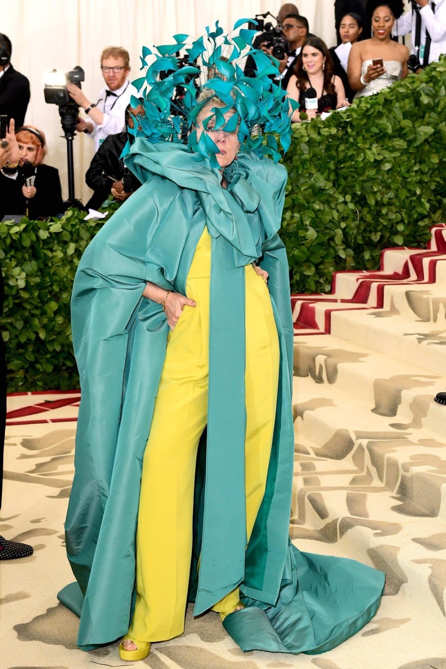 Frances McDormand με Valentino, 2018