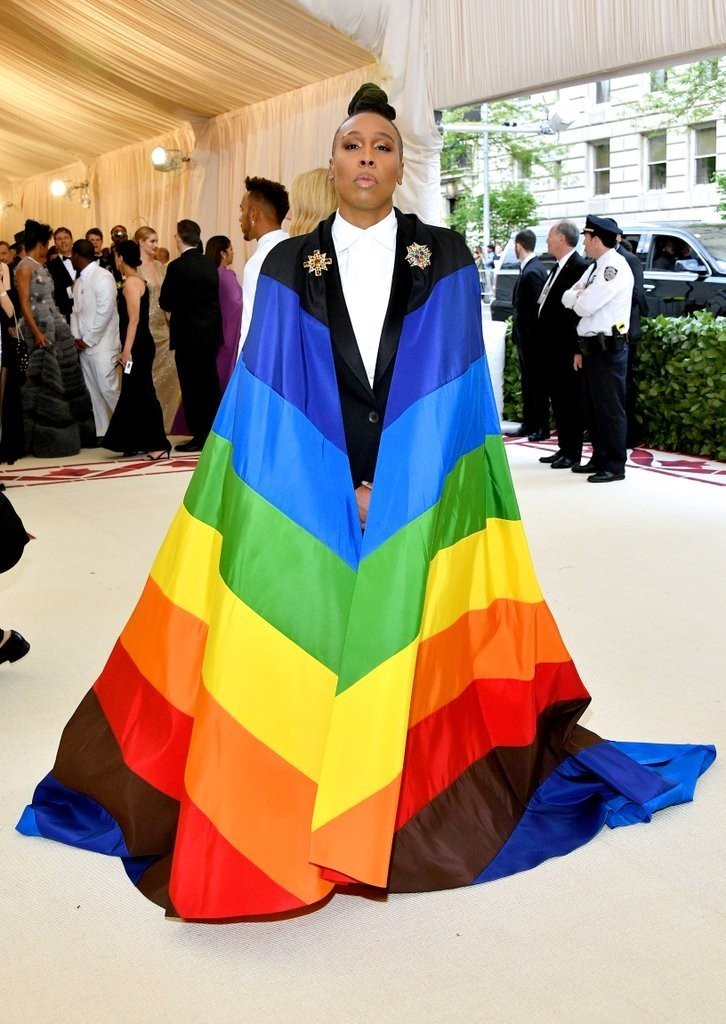 Lena Waithe με Carolina Herrera, 2018