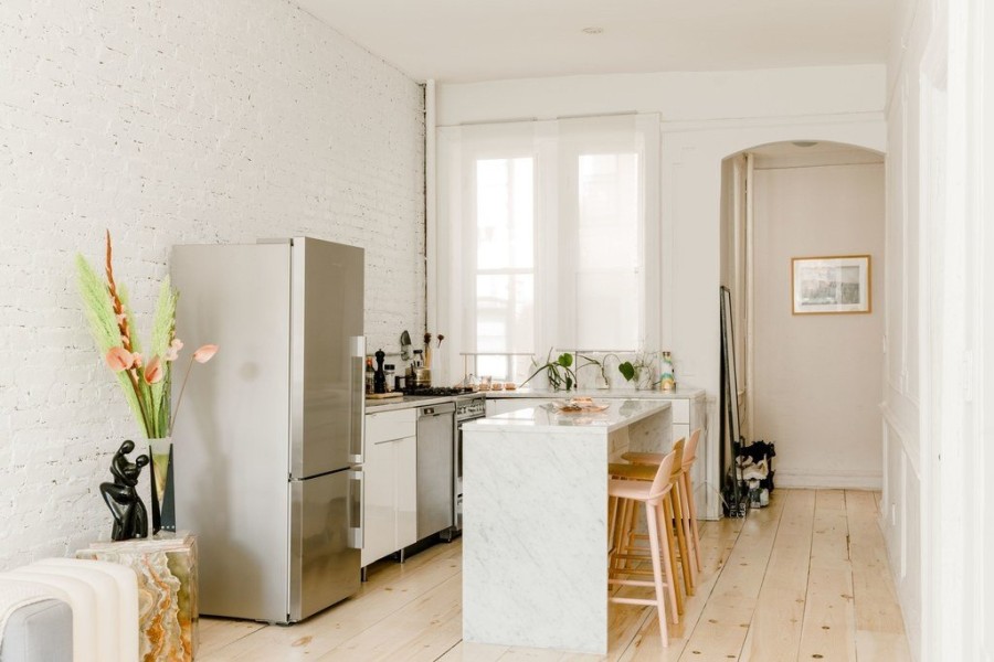 Ο μινιμαλισμός συναντάει το μποέμ στοιχείο σε ένα ευήλιο διαμέρισμα στο Brooklyn- Φωτογραφία 3