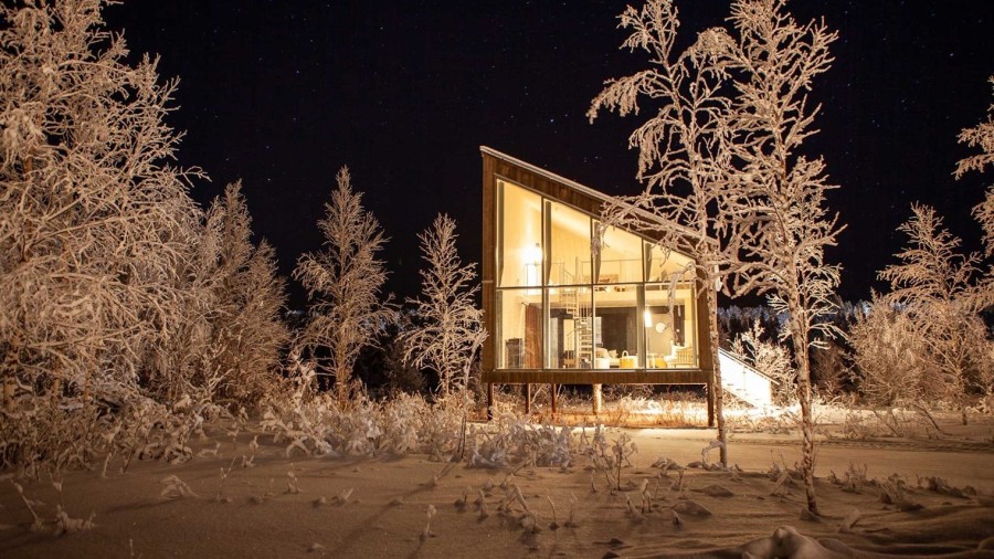 Arctic Bath: Μια ματιά στο ολοκαίνουριο οικολογικό ξενοδοχείο που επιπλέει στον ποταμό Lule της Σουηδίας - Φωτογραφία 6
