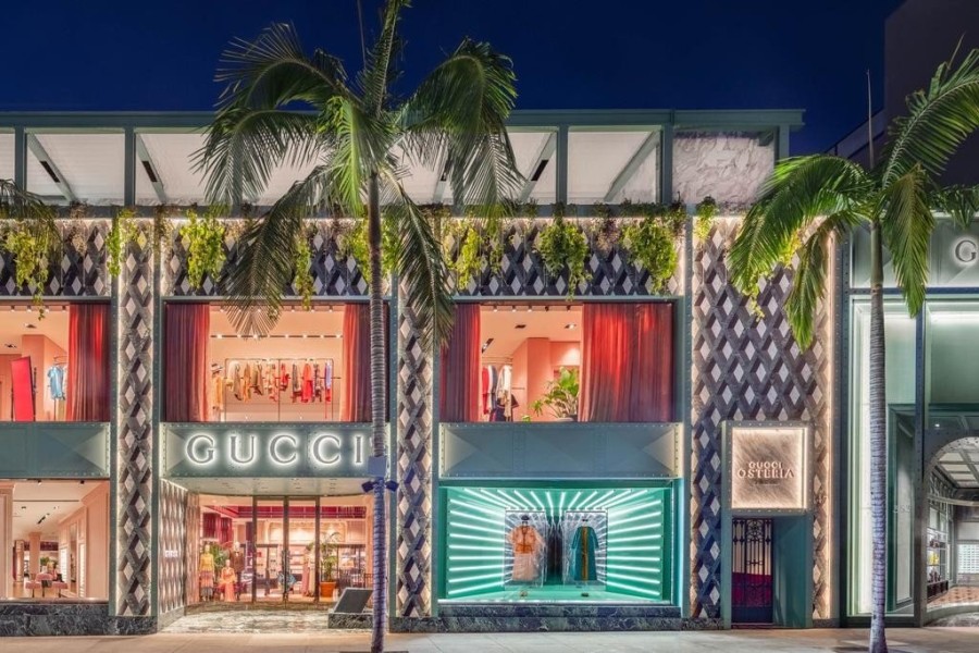 Περιηγηθείτε στο νέο extravagant εστιατόριο του οίκου Gucci στο Los Angeles - Φωτογραφία 2