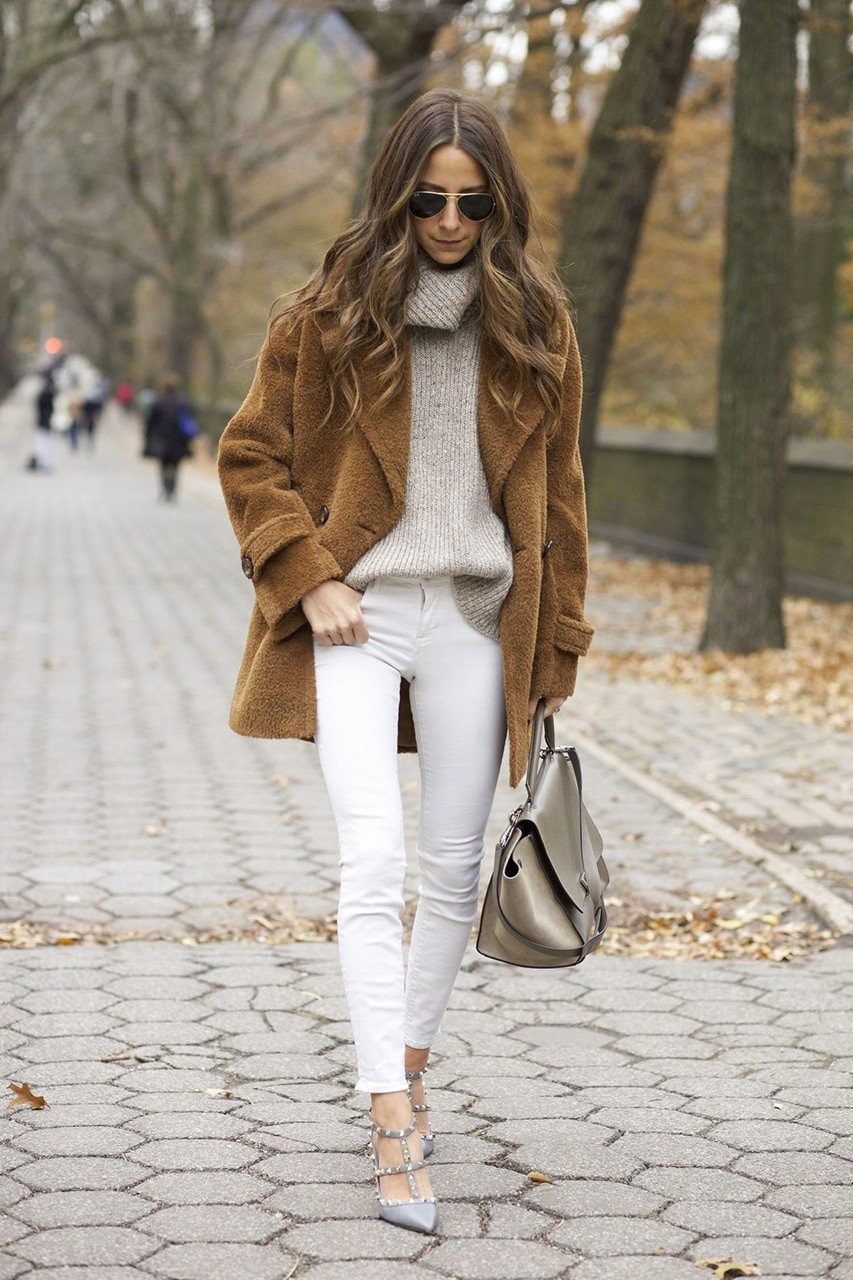 Πείτε ναι στα white jeans τον χειμώνα- Φωτογραφία 9
