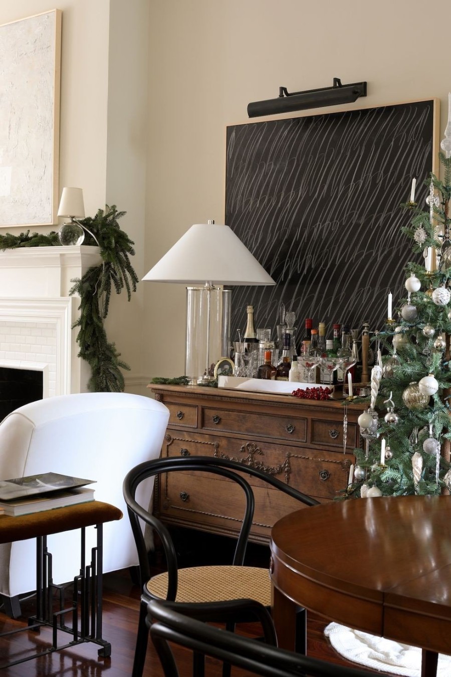 Let the spirit in: Ένα townhouse στο Chicago με vintage αναφορές & φανταστικό festive design- Φωτογραφία 6