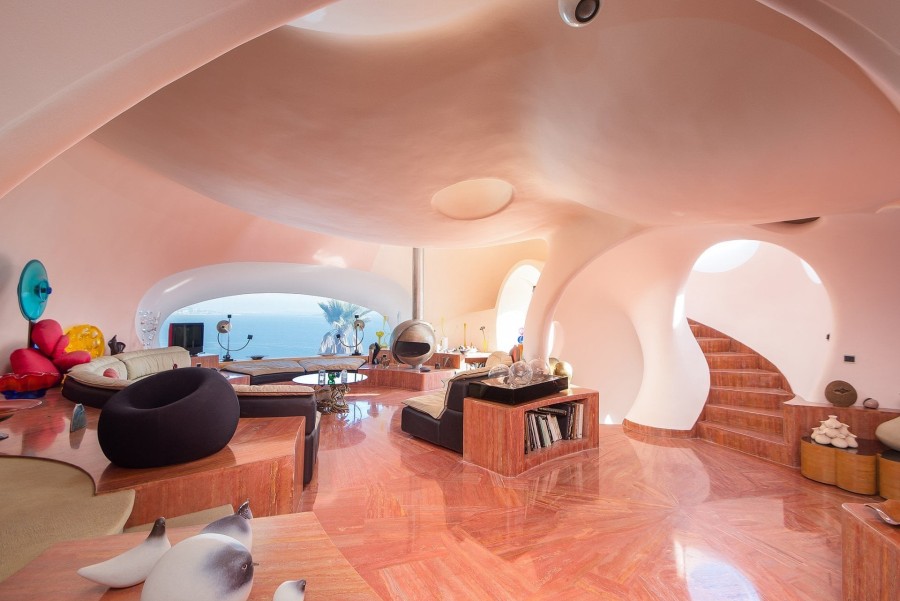 Η θρυλική βίλα, Palais Bulles, του Pierre Cardin στη γαλλική Ριβιέρα είναι ένα φουτουριστικό αρχιτεκτονικό αριστούργημα- Φωτογραφία 10