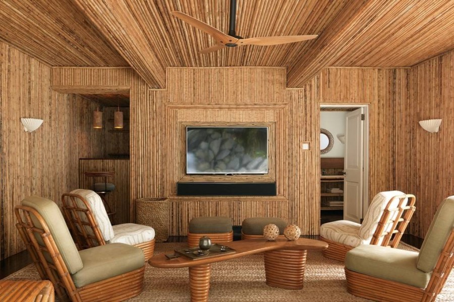 Μια ματιά σε ένα bamboo beach house στο νησί Mustique που μας κάνει να νοσταλγούμε το καλοκαίρι- Φωτογραφία 1