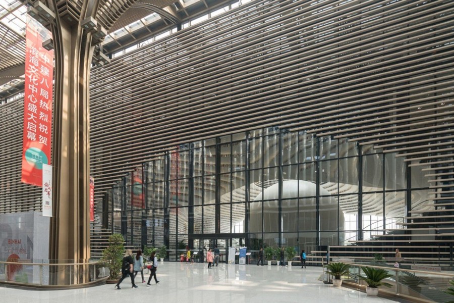 Η Tianjin Binhai Library είναι μια βιβλιοθήκη που σίγουρα δεν έχετε ξαναδεί - Φωτογραφία 4