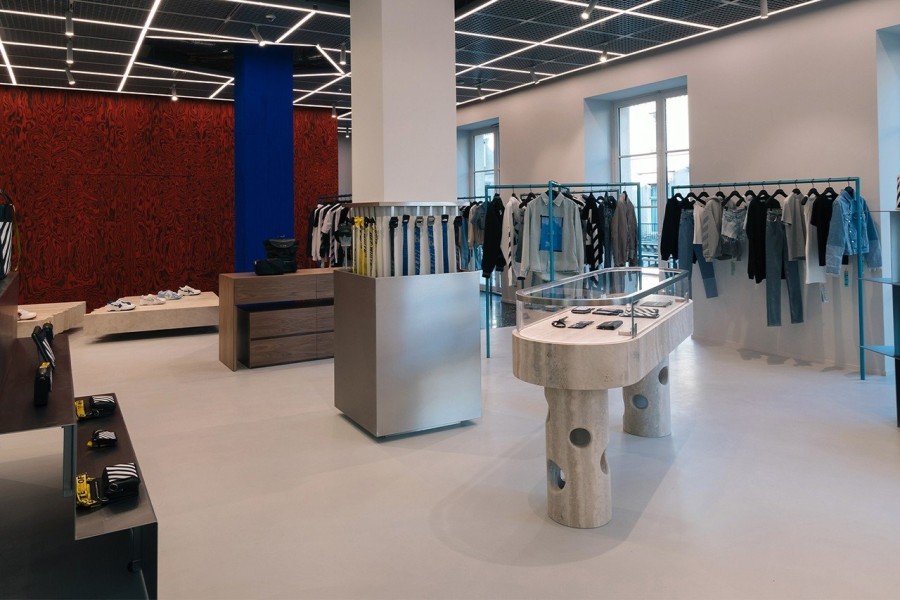 Μέσα στο νέο flagship store της Off-White στο Παρίσι που ξεχωρίζει για το ultra modern design του- Φωτογραφία 5