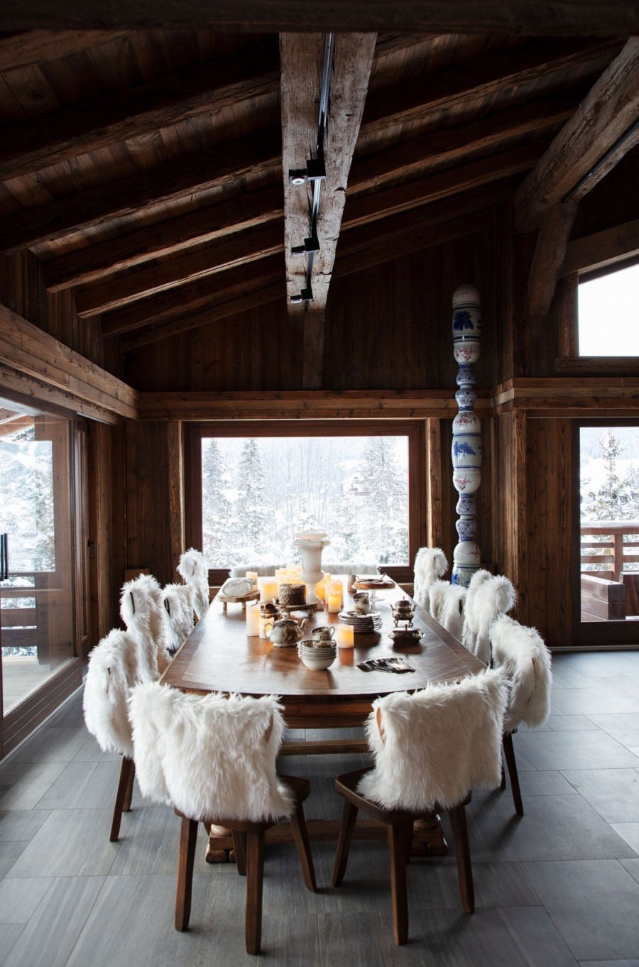 Ένα ονειρικό mountain house στη Γαλλία μετατρέπεται στον απόλυτο χειμερινό παράδεισο- Φωτογραφία 5