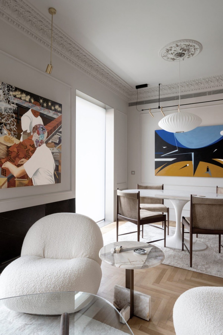Η Art Deco αισθητική κυριαρχεί σε ένα ανακαινισμένο διαμέρισμα στο Μετς της Αθήνας- Φωτογραφία 5