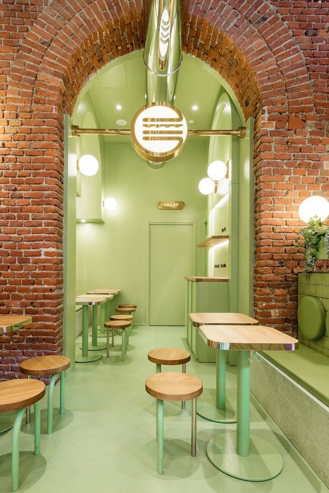 Ένα street food restaurant στο Μιλάνο μετατρέπεται σε έναν pastel παράδεισο- Φωτογραφία 2