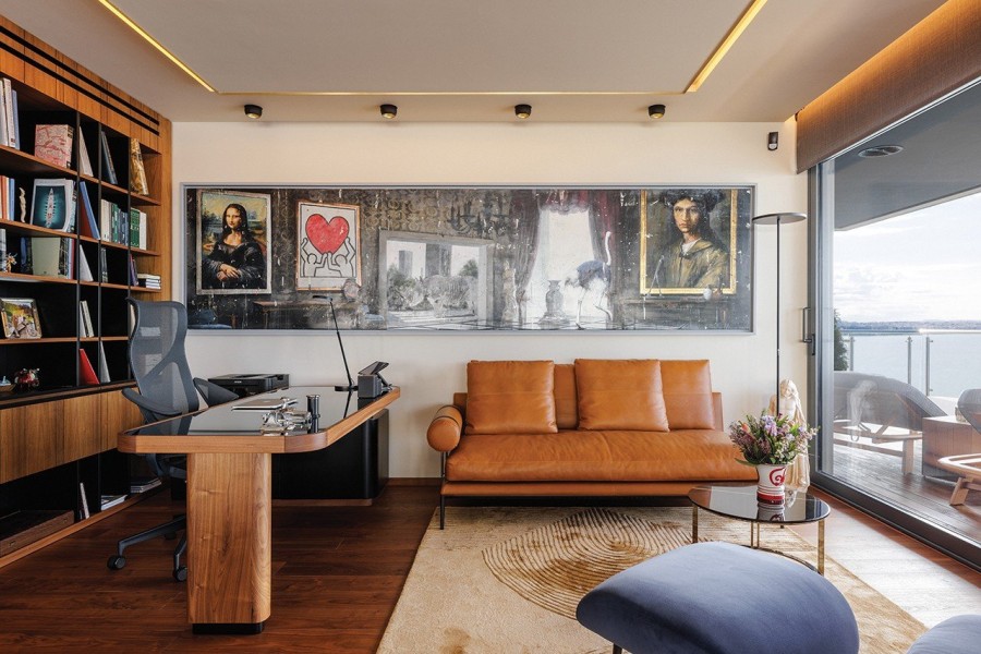 Ένα απαράμιλλης αισθητικής διαμέρισμα στη Θεσσαλονίκη μοιάζει να αιωρείται στον Θερμαϊκό- Φωτογραφία 4