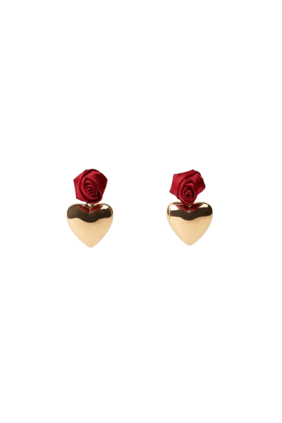  Heart earrings 