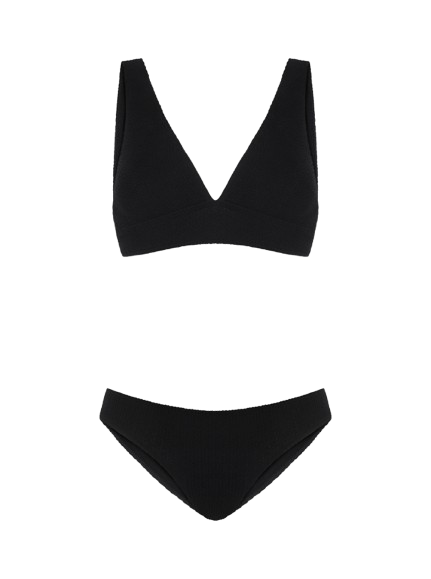  Aqua black bikini 