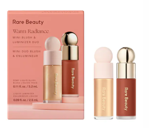  Rare Beauty Warm Radiance Mini Blush & Luminizer Duo 