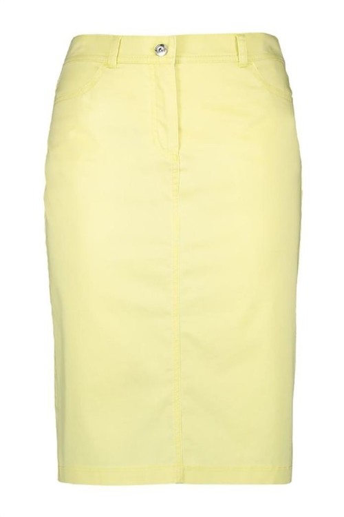  Yellow midi skirt  