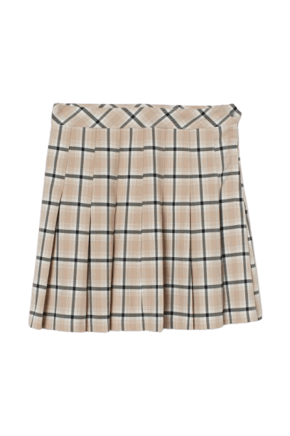  Pleated skirt 