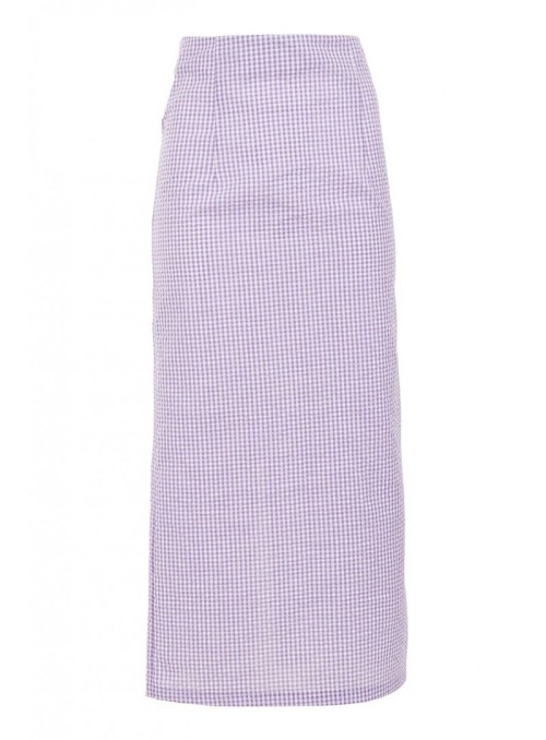  Karen lavender midi skirt  