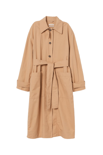  Pima cotton trenchcoat 