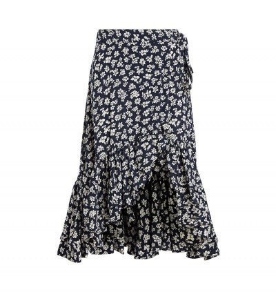  Printed midi skirt 