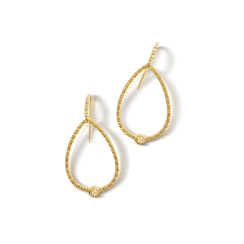  Nubia pear shape earrings  