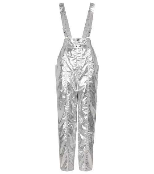  Ceneklae metallic ski overalls 