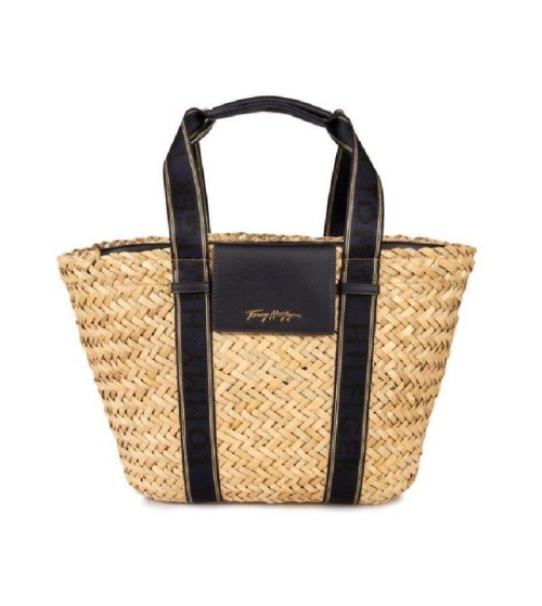  Straw beach tote  