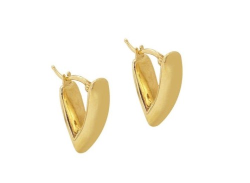  Gold earrings 