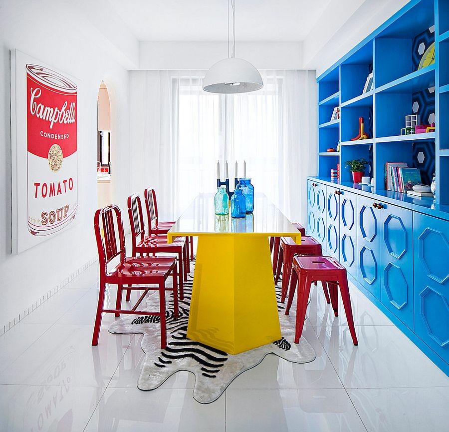 eclectic-dining-room-is-all-about-bold-color.jpg