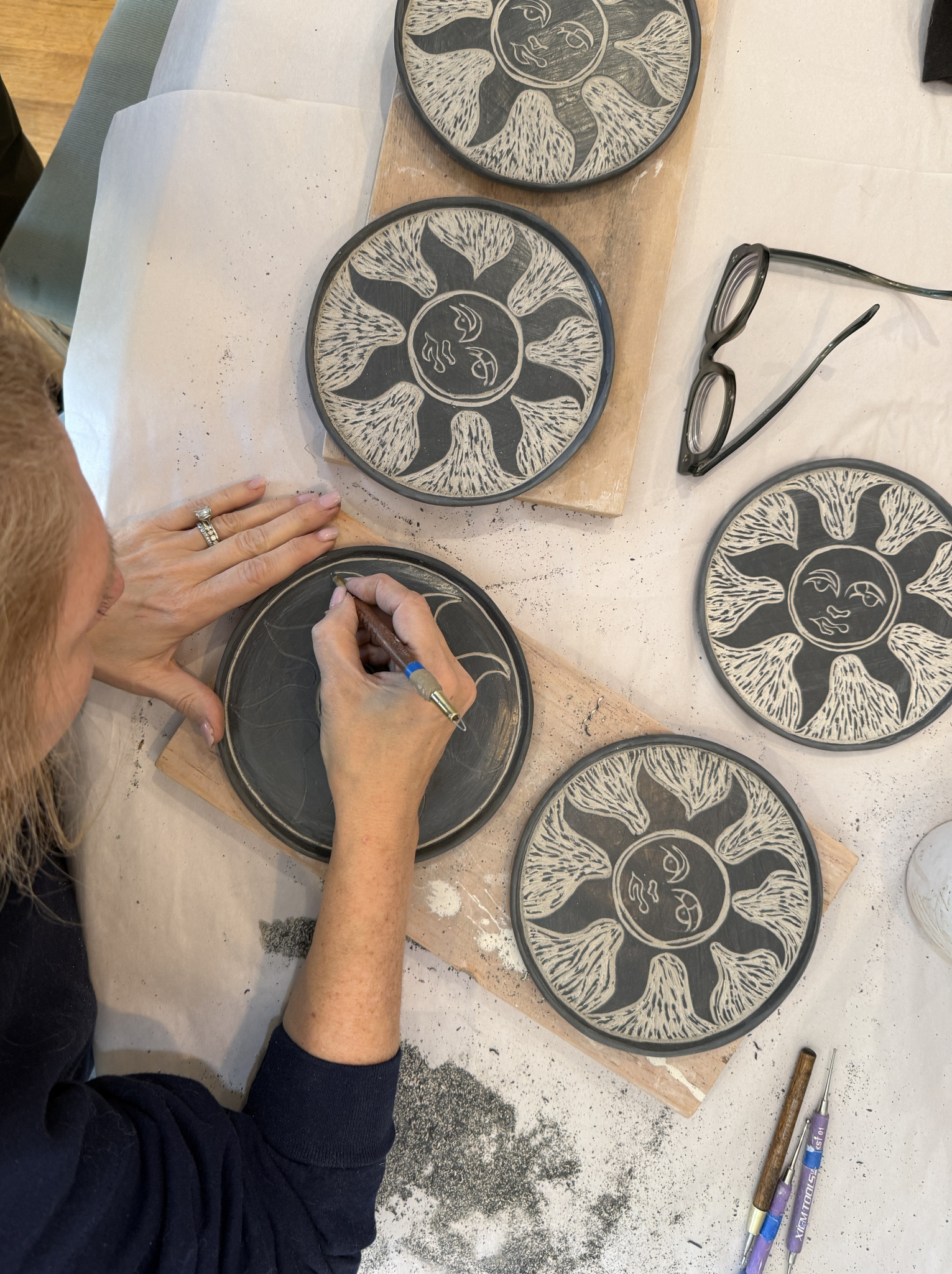 theodora-sgraffito-ceramic-plates-process-photo-by-artist.JPG