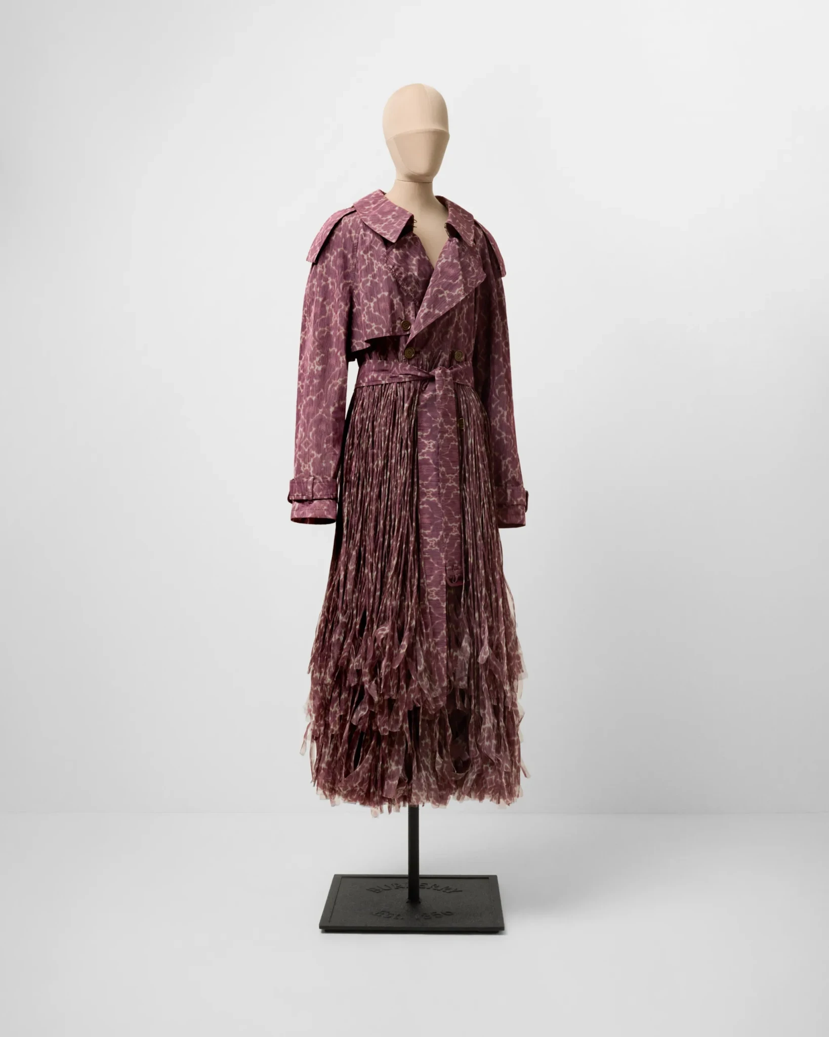 womens-purple-baroque-print-fringed-trench-coat-winter-2025.webp