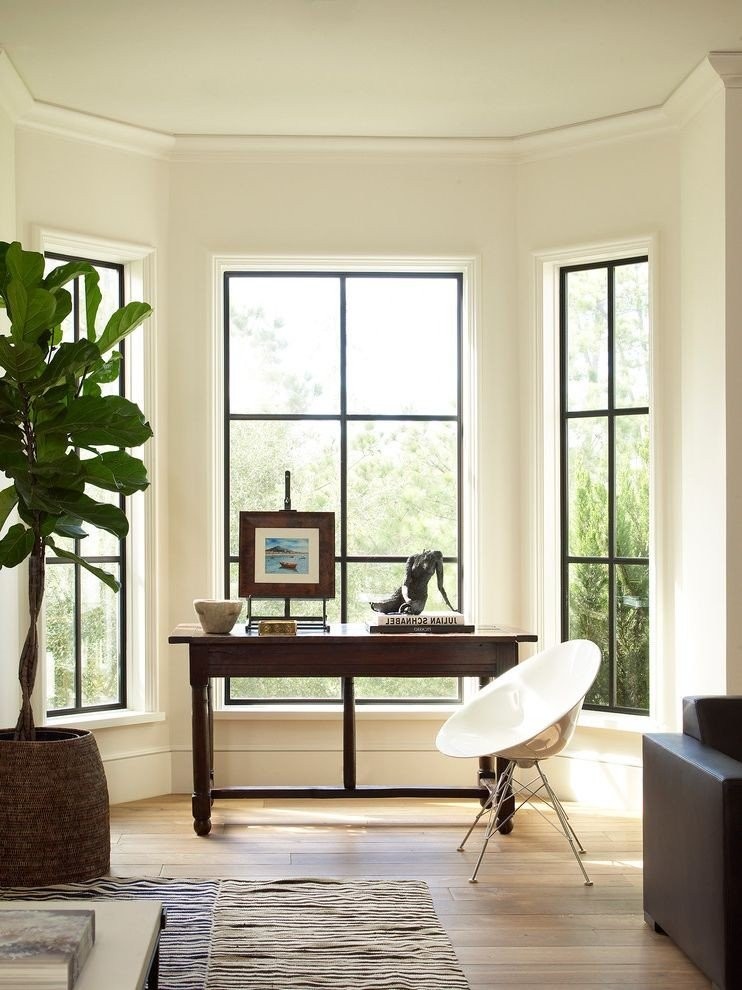 carpet-cleaning-stillwater-ok-transitional-home-office-also-bay-window-black-and-white-rug-black-window-frame-fiddle-leaf-fig-kilim-rug-white-chair.jpg