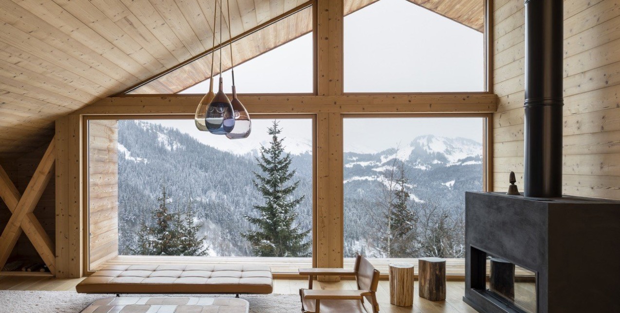 Mountain Ηouse στις Άλπεις: η σύγχρονη εκδοχή του ξύλινου chalet 